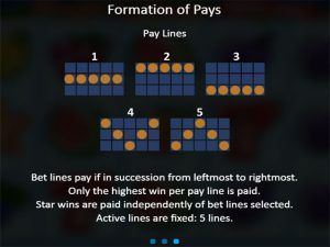 Fruits N Stars: Holiday Edition paytable3